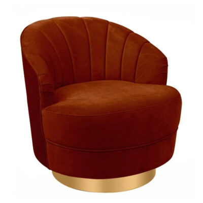 Valdes Fabric Swivel Chair
