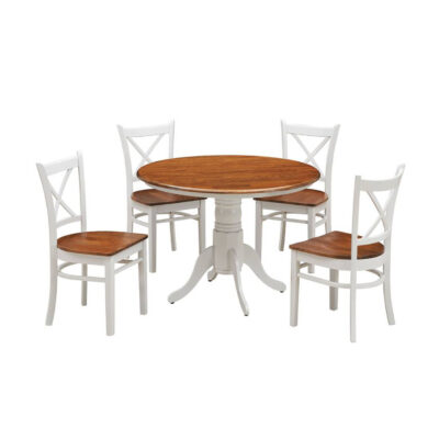 HOBART ROUND DINING WITH CHAIRS 5PC
